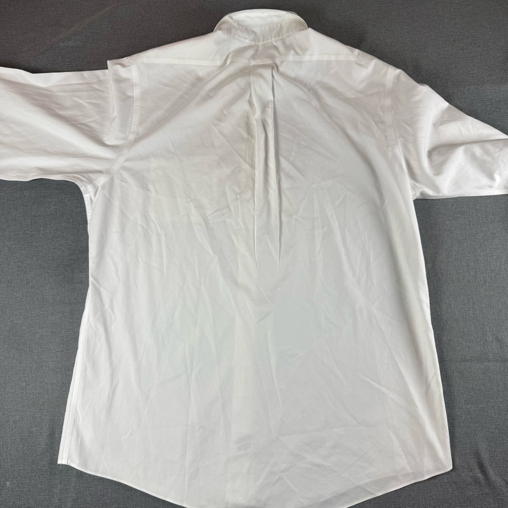 Brooks Brother Mens White Button Up Dress Shirt Mens 16 1/2- 33 - Picture 7 of 7